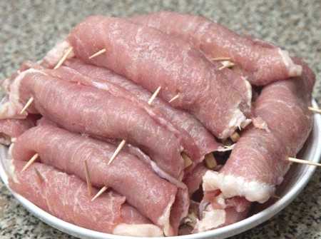 роллы мясные